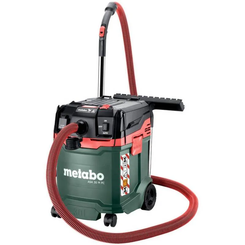 B-Ware Metabo Nass-/Trockensauger ASA 30 M 1200W Staubklasse M 30l antistatisch 8m