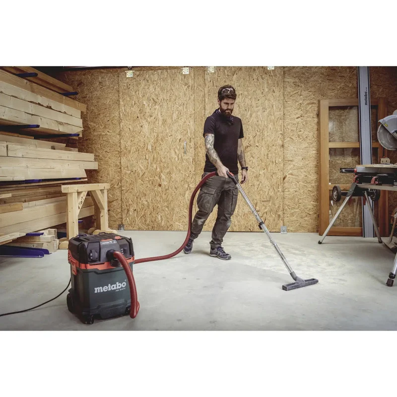 B-Ware Metabo Nass-/Trockensauger ASA 30 M 1200W Staubklasse M 30l antistatisch 8m