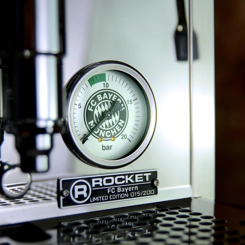 Rocket Cinquantotto FC Bayern München Sonderedition Edelstahl | 5 Jahre Garantie | Kaffeewelt