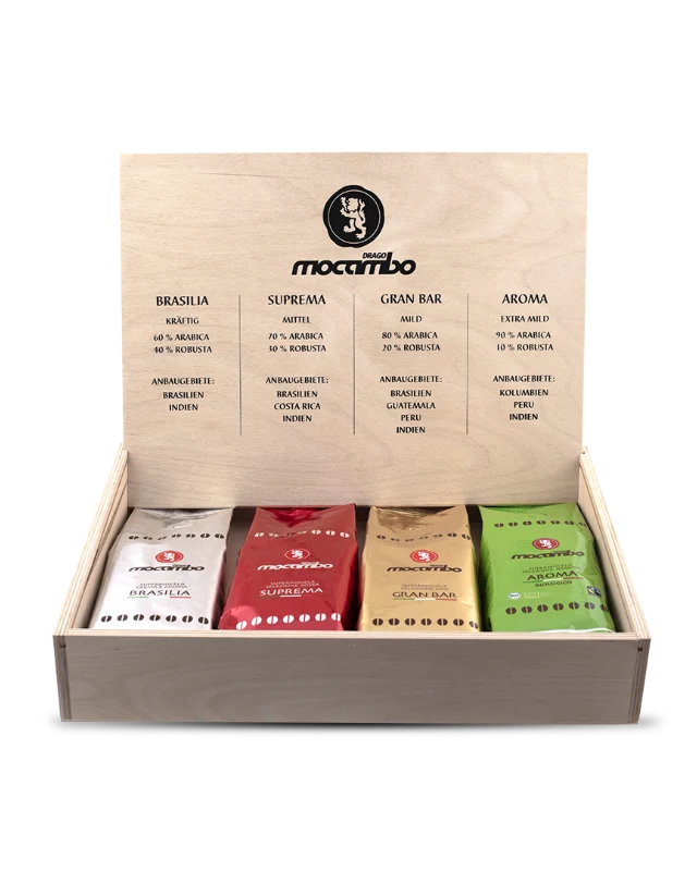Drago Mocambo Genussbox (4x250g)