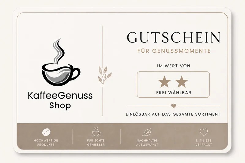 KaffeeGenuss Gutschein