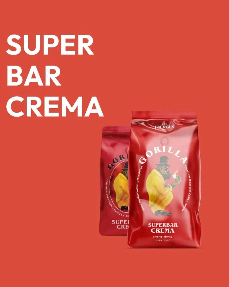 Gorilla Super Bar Crema Bohne 1kg