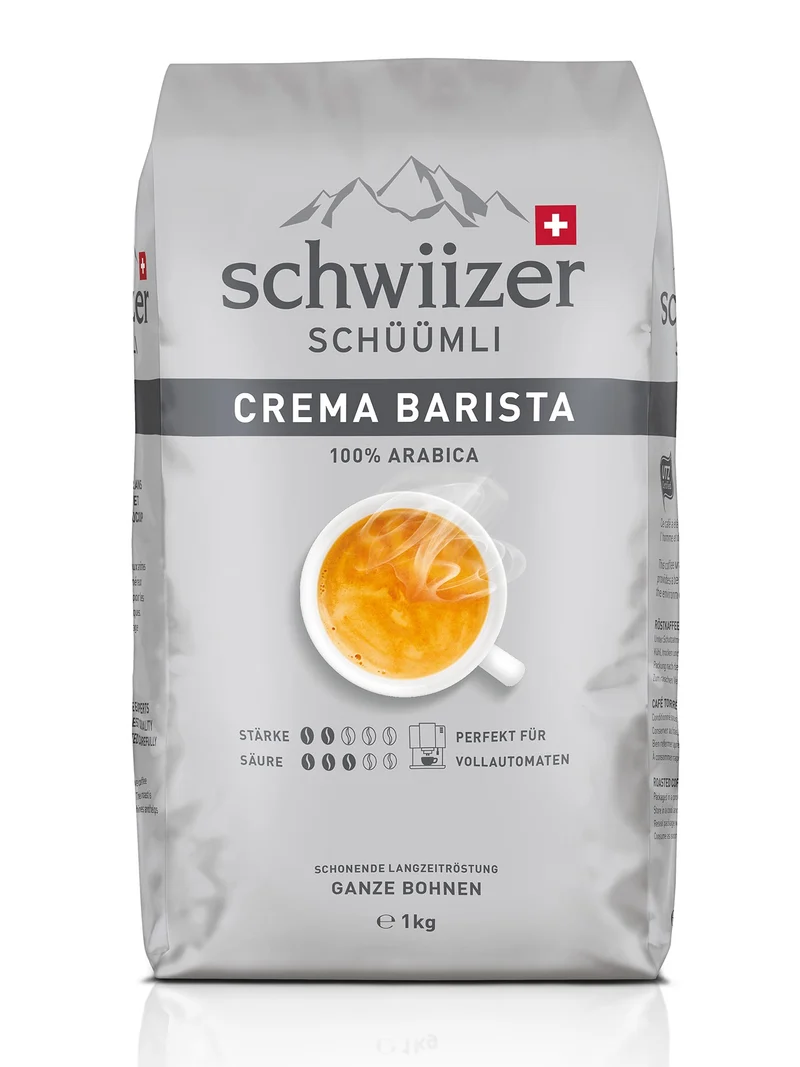 Schwiizer Schüümli Crema Barista Bohne 1kg