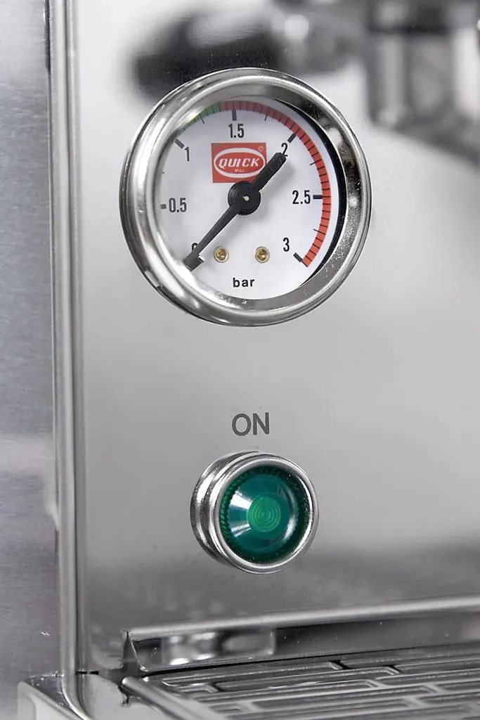 Quick Mill Rubino Inox Siebträgermaschine - Kaffeewelt