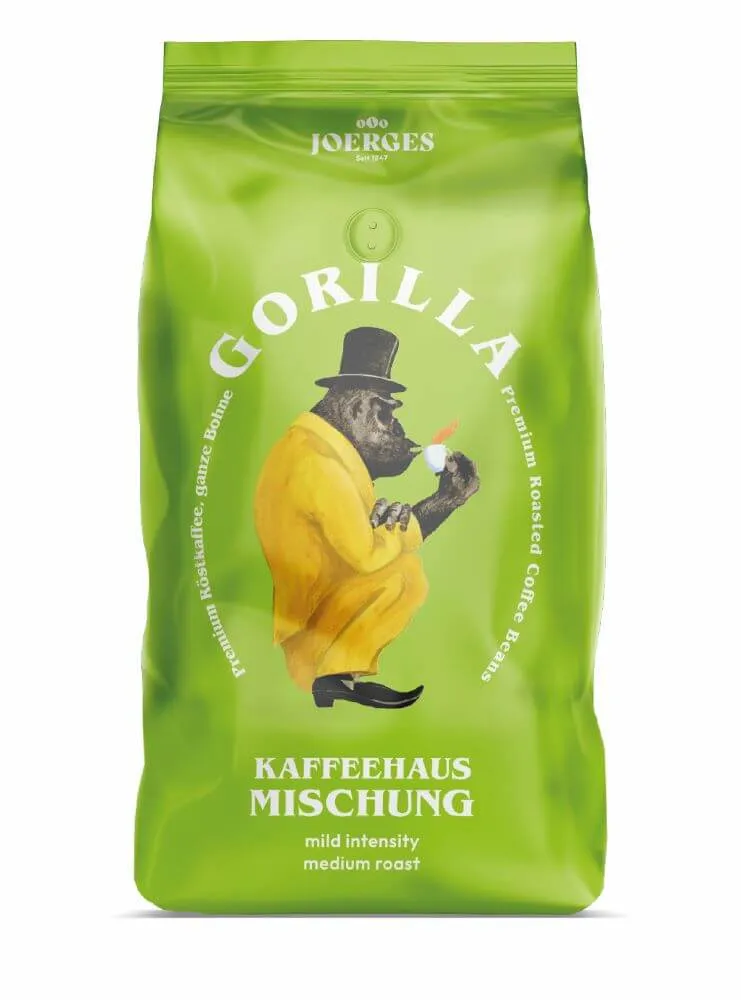 GORILLA Kaffee Kaffeehaus 1 KG Bohne