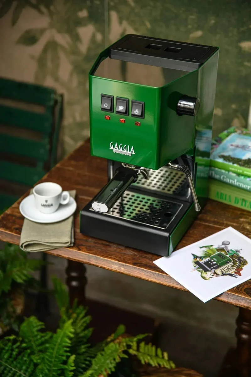 Gaggia Classic 5 Jahre Garantie EVO Pro E24 Grün - Kaffeewelt