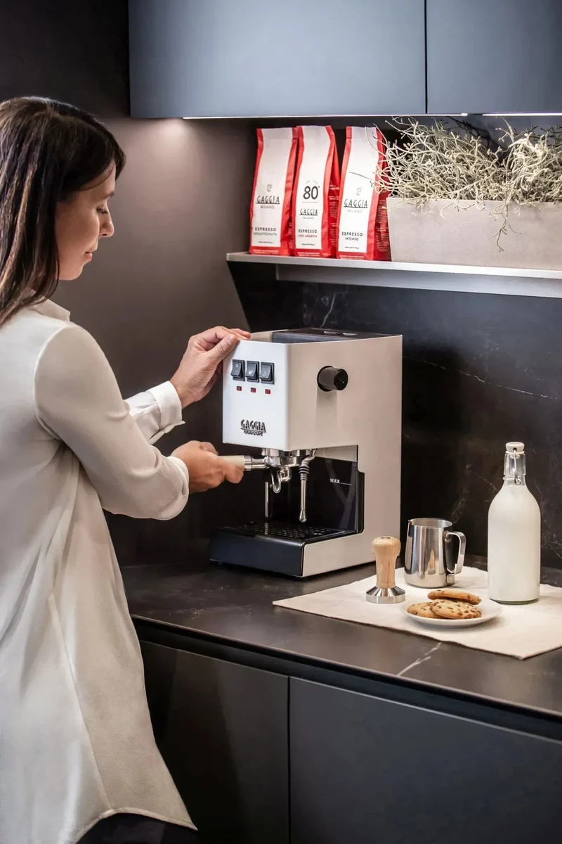 Gaggia Classic 5 Jahre Garantie EVO Pro E24 Weiß - Kaffeewelt