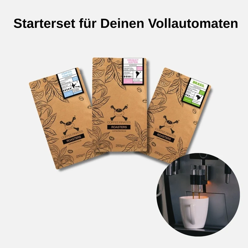 Vollautomaten Probierset 3×250g