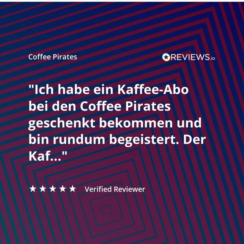 Geschenk-Kaffee-Abo Coffee Pirates - 6 Monate