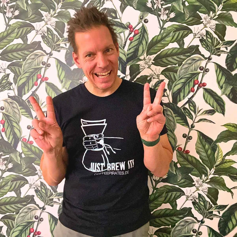 JUST BREW IT! Coffee Pirates T-Shirt