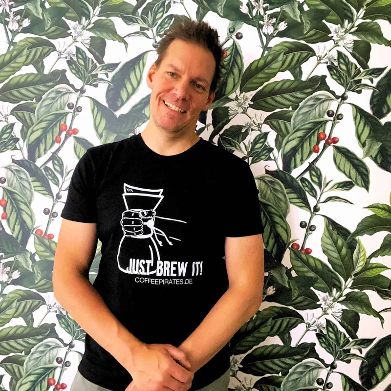 JUST BREW IT! Coffee Pirates T-Shirt