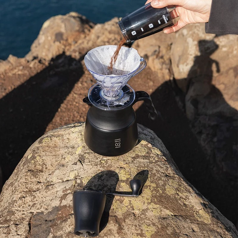 Hario Ceramic Coffee Mill Mini-Slim Plus Kaffeemühle