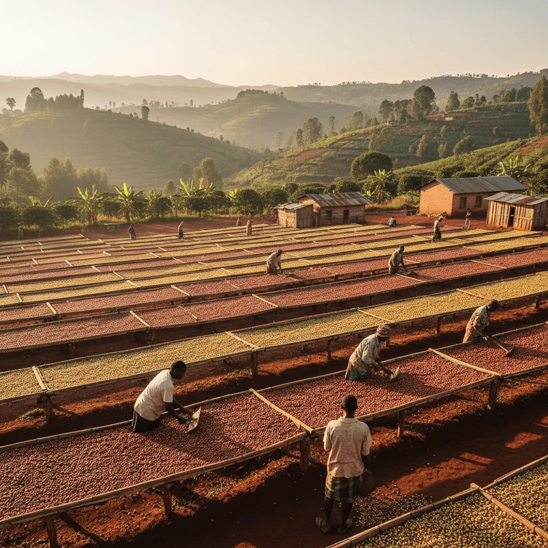 Äthiopien Yirgacheffe Kurume – Natural – Regional Lot