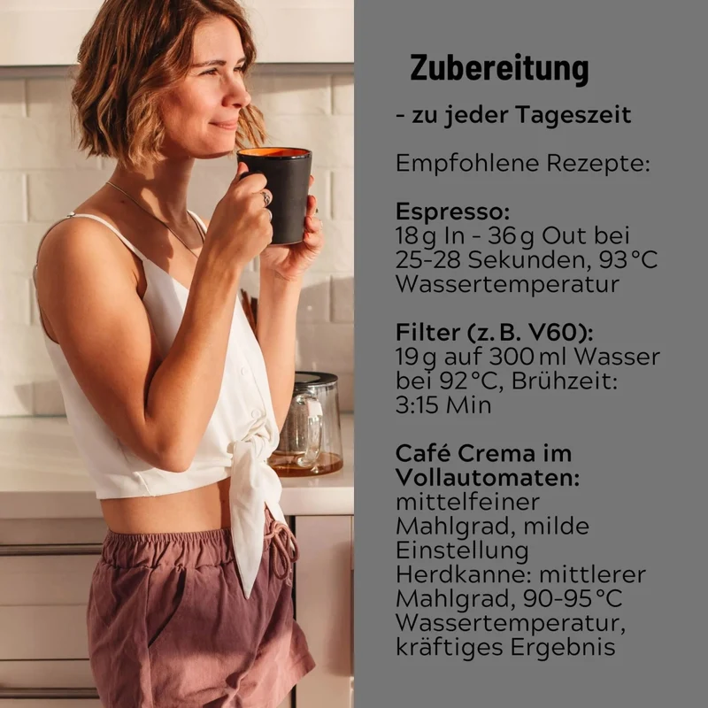Decaf Kolumbien Excelso CO₂ – koffeinfrei & vollmundig