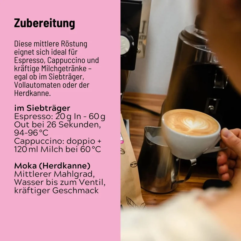 Heimathafen Espresso – unser Signature-Espresso für jeden Moment
